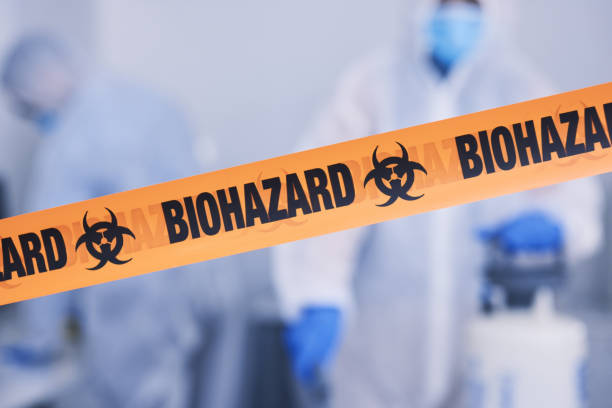 Professional Infectious Disease Decontamination technician working in Evansville, WI